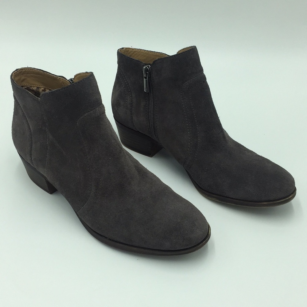 Lucky Brand Gray Booties